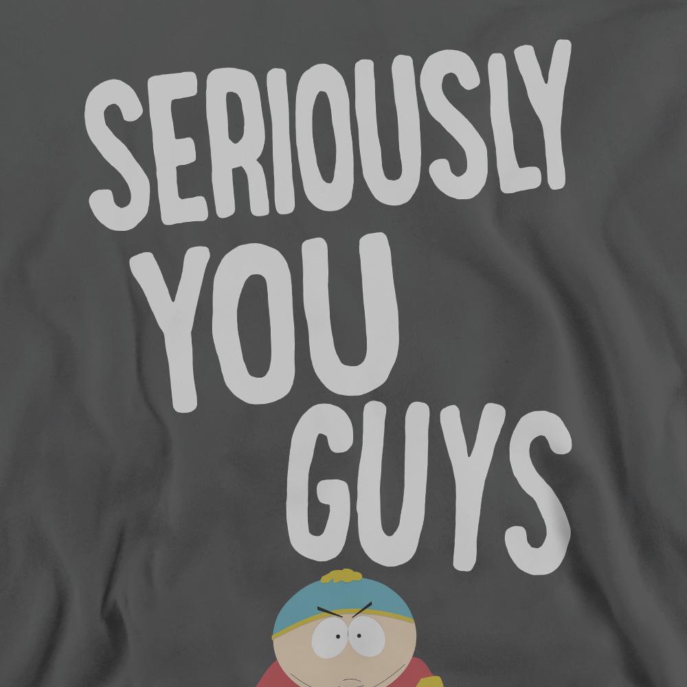 Charcoal - Pack Shot - South Park Unisex Adult I´m Seriously Sweatshirt