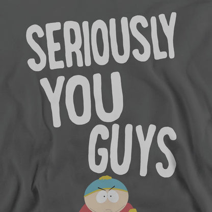 Charcoal - Pack Shot - South Park Unisex Adult I´m Seriously Sweatshirt