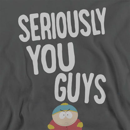 Black - Side - South Park Unisex Adult I´m Seriously Sweatshirt