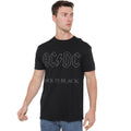 Black - Side - AC-DC Mens Back In Black T-Shirt