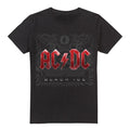Black - Front - AC-DC Mens Black Ice T-Shirt
