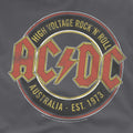 Charcoal - Pack Shot - AC-DC Mens Est. ´73 T-Shirt