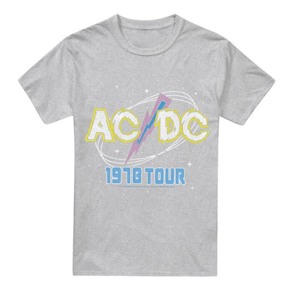 Sport Heather - Front - AC-DC Mens Live T-Shirt