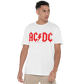 White - Side - AC-DC Mens Logo T-Shirt