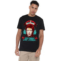 Black - Lifestyle - David Bowie Mens Ziggy Heads T-Shirt