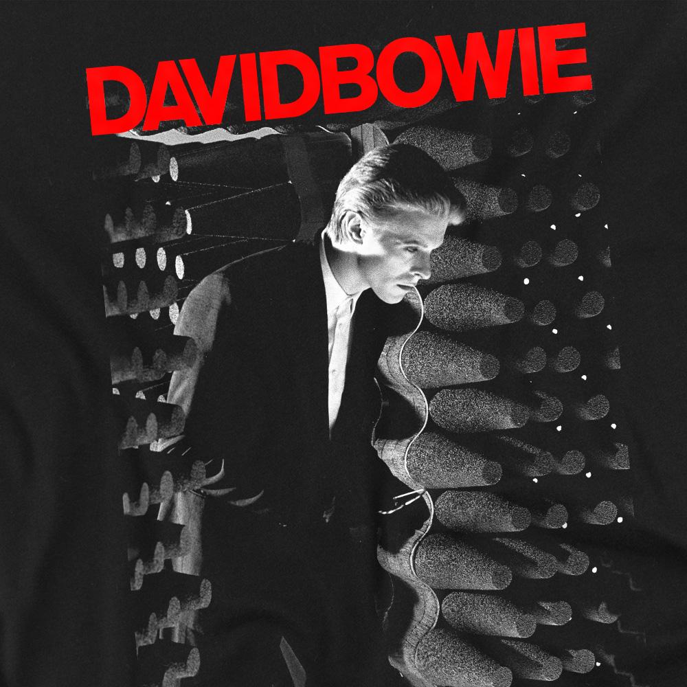 Black - Pack Shot - David Bowie Mens Station to Station T-Shirt