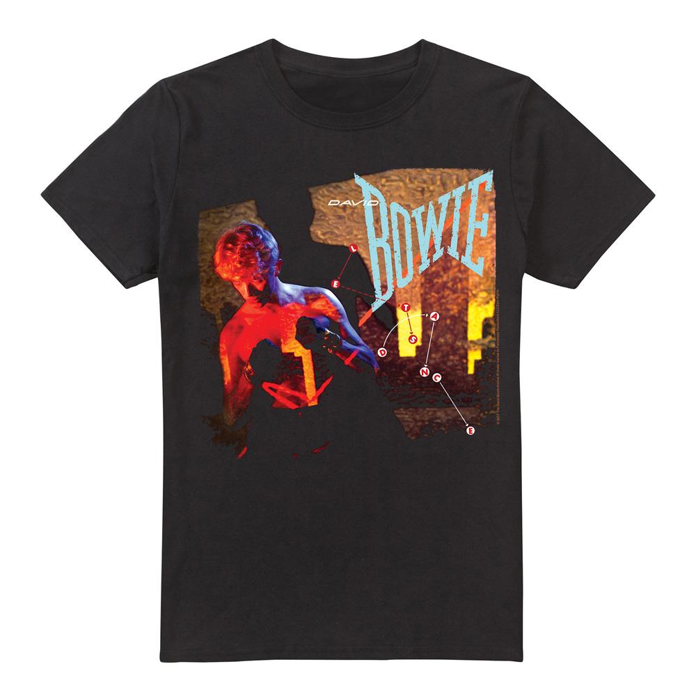 Black - Front - David Bowie Mens Let´s Dance T-Shirt
