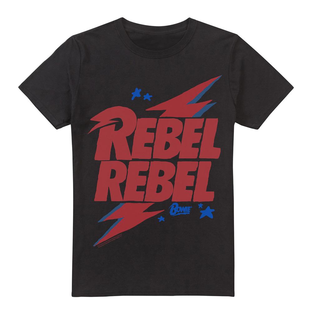 Black - Front - David Bowie Mens How Could They Know T-Shirt