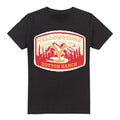 Black - Front - Yellowstone Mens Dutton Ranch Mountain T-Shirt