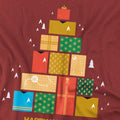 Cardinal - Pack Shot - Star Trek: The Original Series Mens Happy Holidays Gifts Christmas T-Shirt