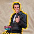 Sand - Pack Shot - Happy Days Mens Aaayyyyy T-Shirt