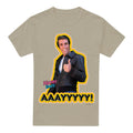 Sand - Front - Happy Days Mens Aaayyyyy T-Shirt