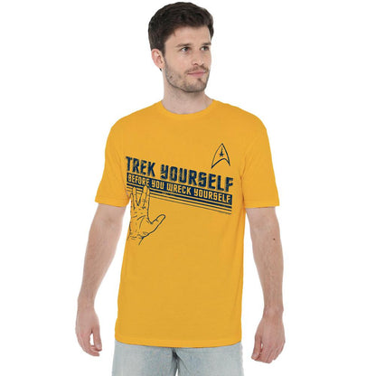 Gold - Lifestyle - Star Trek Mens Trek Yourself T-Shirt