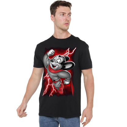 Black - Lifestyle - Mighty Mouse Mens Mighty Storm T-Shirt