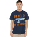 Navy - Lifestyle - Star Trek Mens Go Bold T-Shirt