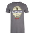 Charcoal - Front - Guinness Mens Label T-Shirt