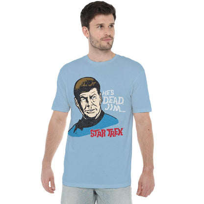 Light Blue - Lifestyle - Star Trek Mens He´s Dead Jim T-Shirt
