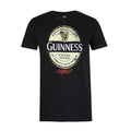 Black - Front - Guinness Mens Label T-Shirt