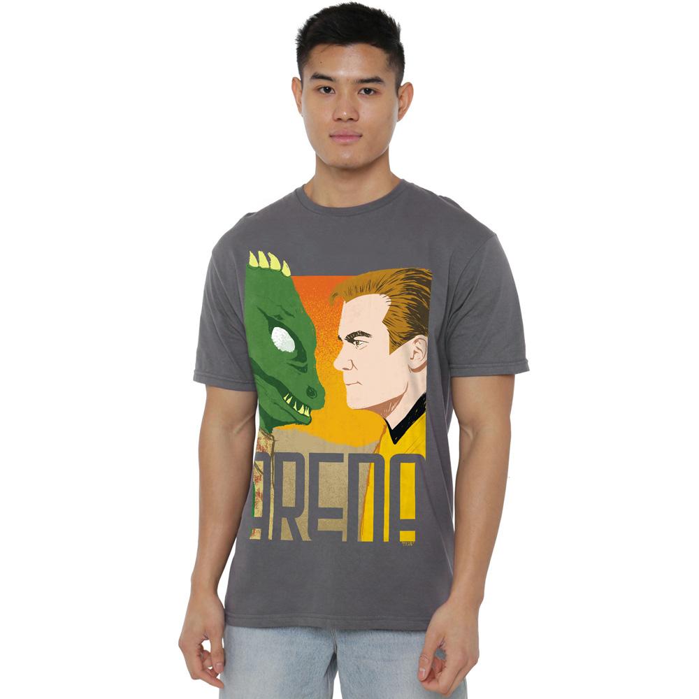 Charcoal - Lifestyle - Star Trek Mens Arena T-Shirt