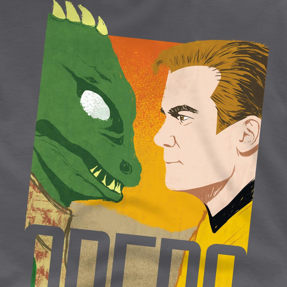 Charcoal - Pack Shot - Star Trek Mens Arena T-Shirt