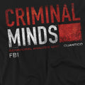 Black - Side - Criminal Minds Mens Title Card T-Shirt