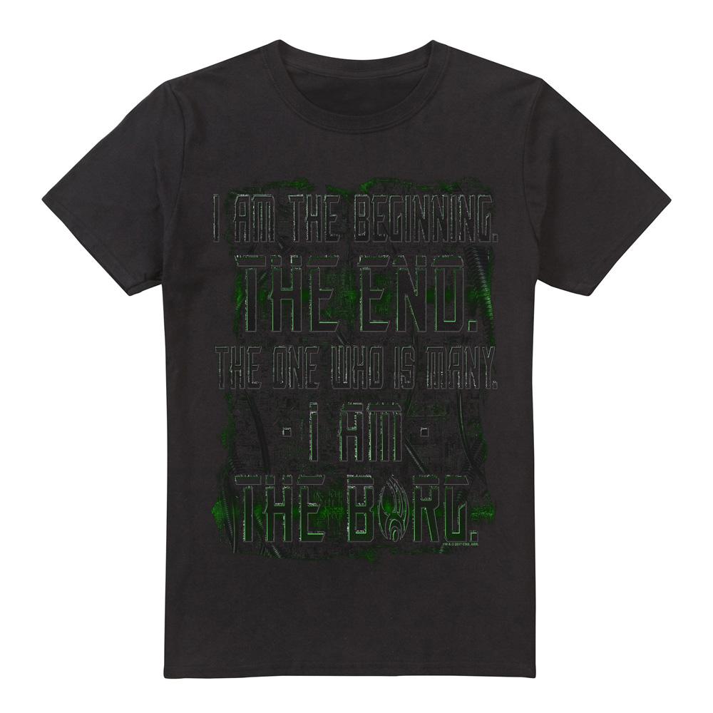 Black - Front - Star Trek Mens I, Borg T-Shirt