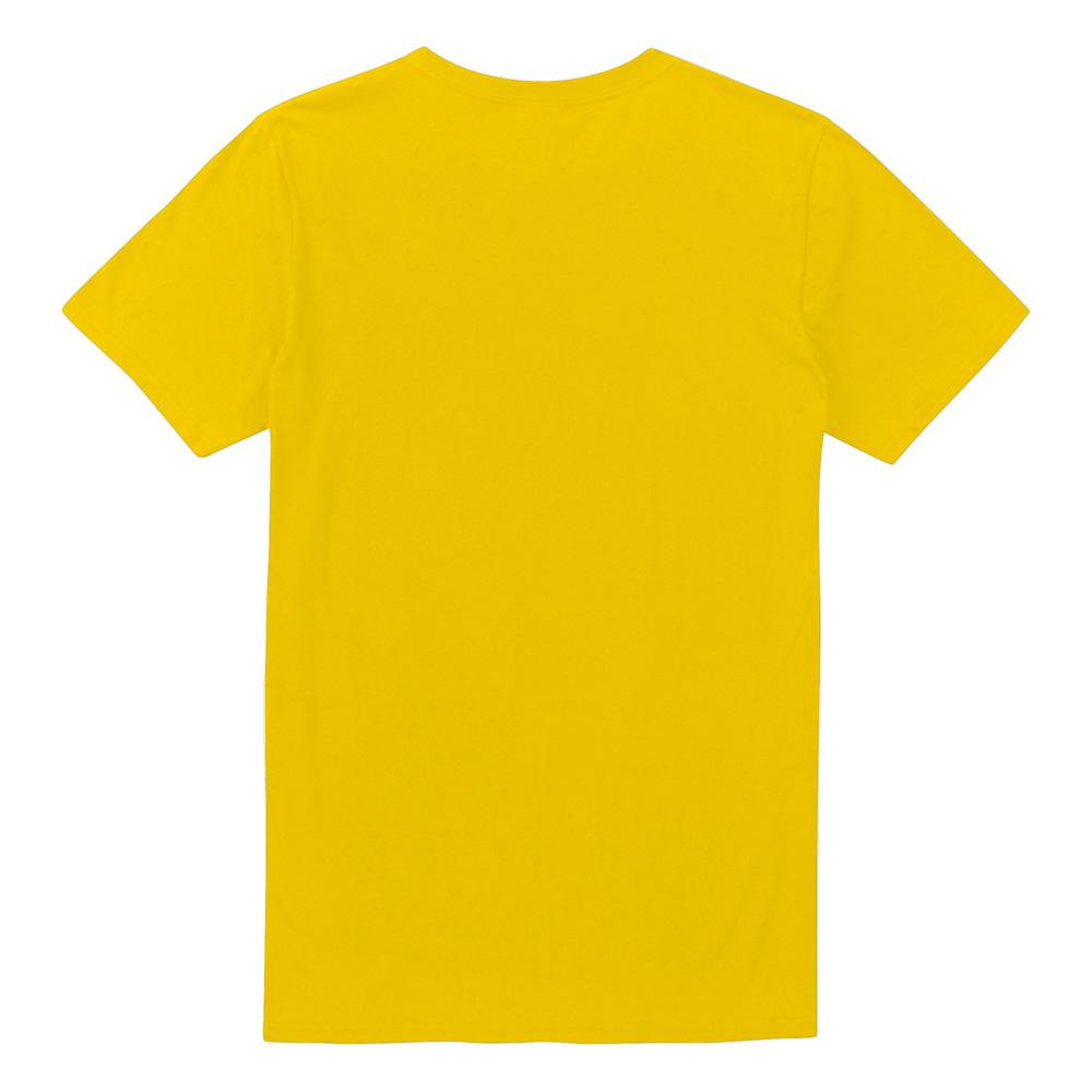 Yellow - Back - TAXI Mens Run Down T-Shirt