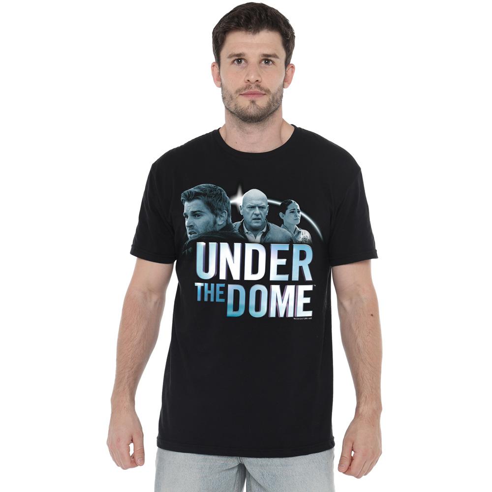 Black - Lifestyle - Under the Dome Mens Character Art T-Shirt
