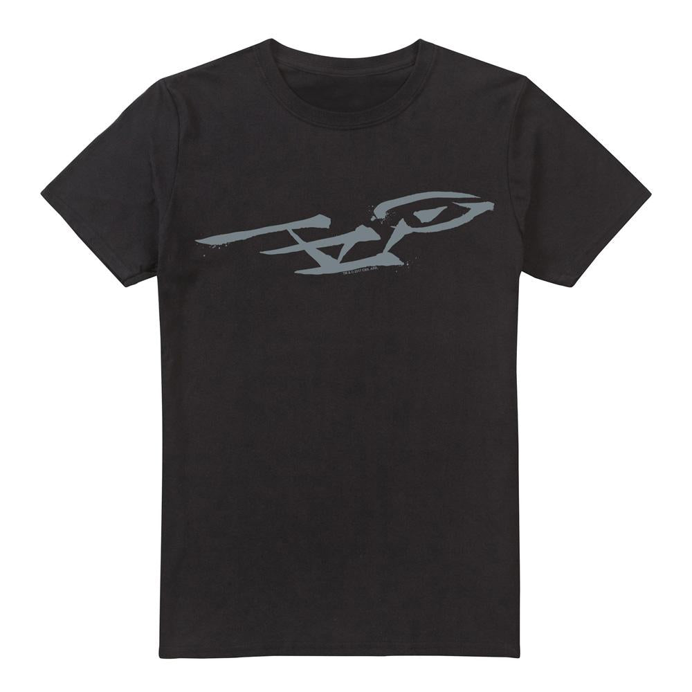 Black - Front - Star Trek Mens Bushwork Enterprise T-Shirt