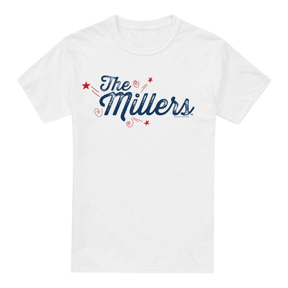 White - Front - The Millers Mens Logo T-Shirt