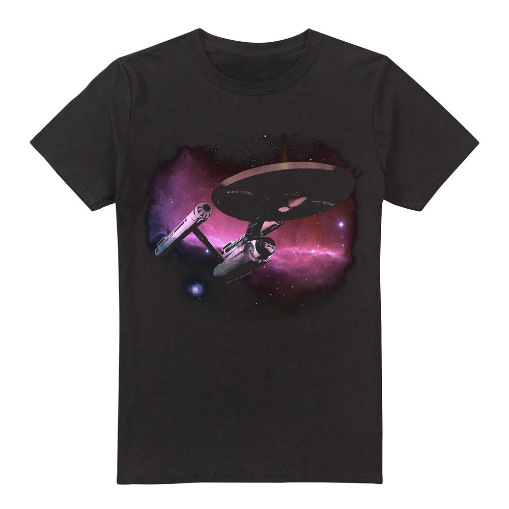 Black - Front - Star Trek Mens Prime Directive T-Shirt