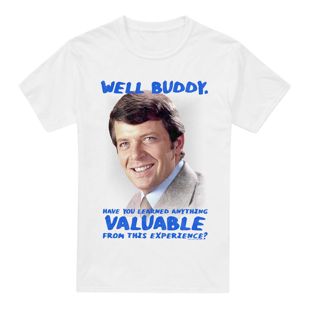 White - Front - The Brady Bunch Mens Buddy T-Shirt