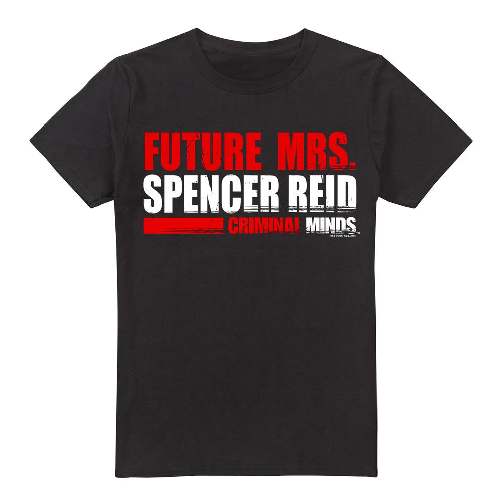 Black - Front - Criminal Minds Mens Future Bride T-Shirt