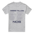 Sport Heather - Front - NCIS Mens Gibbs Rules T-Shirt