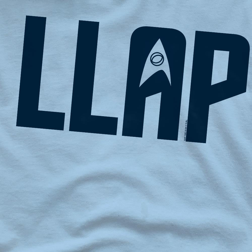 Light Blue - Pack Shot - Star Trek Mens LLAP T-Shirt