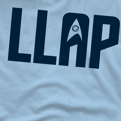 Light Blue - Pack Shot - Star Trek Mens LLAP T-Shirt