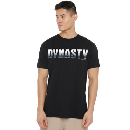 Black - Lifestyle - Dynasty Mens Shiny T-Shirt