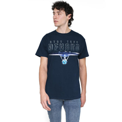 Navy - Lifestyle - Star Trek Beyond Mens Enterprise Beyond T-Shirt