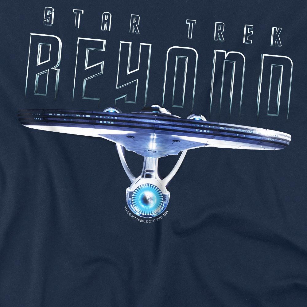 Navy - Pack Shot - Star Trek Beyond Mens Enterprise Beyond T-Shirt