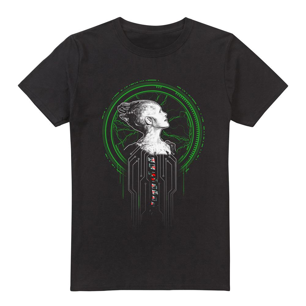 Black - Front - Star Trek Mens Borg Queen T-Shirt