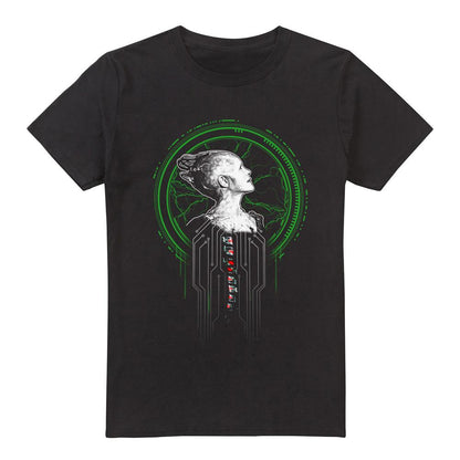 Black - Front - Star Trek Mens Borg Queen T-Shirt