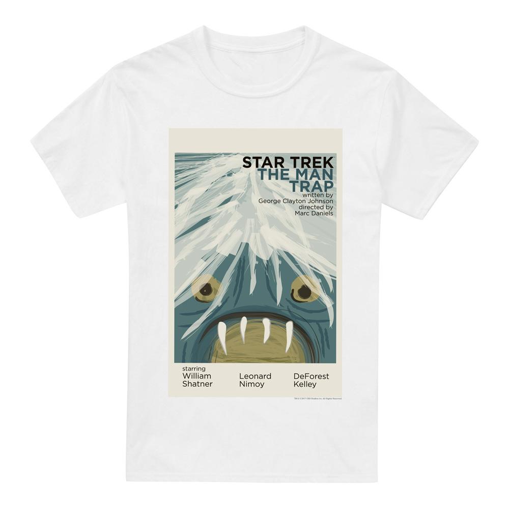 White - Front - Star Trek Mens The Original Series Episode 1 T-Shirt