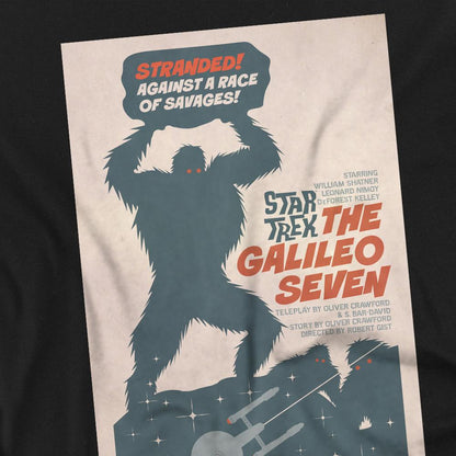 Black - Pack Shot - Star Trek Mens The Original Series Episode 16 T-Shirt