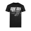 Black - Front - Star Trek Mens Ship T-Shirt