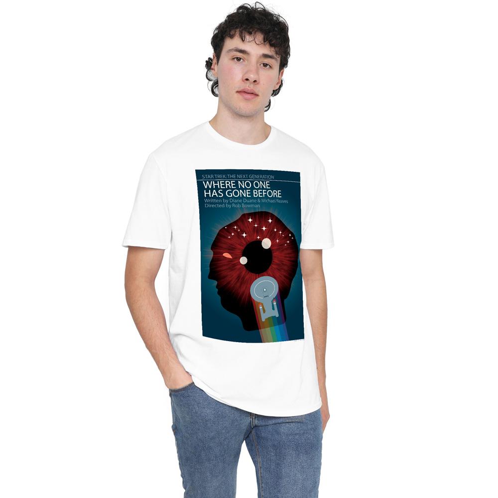 White - Lifestyle - Star Trek Mens The Next Generation Season 1 Episode 6 T-Shirt
