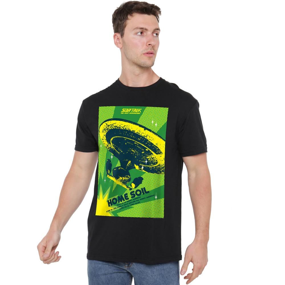 Black - Lifestyle - Star Trek Mens The Next Generation Season 1 Episode 18 T-Shirt
