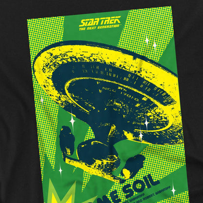 Black - Pack Shot - Star Trek Mens The Next Generation Season 1 Episode 18 T-Shirt