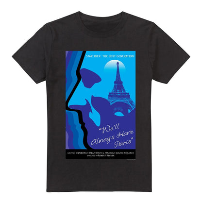 Black - Front - Star Trek Mens The Next Generation Season 1 Episode 24 T-Shirt