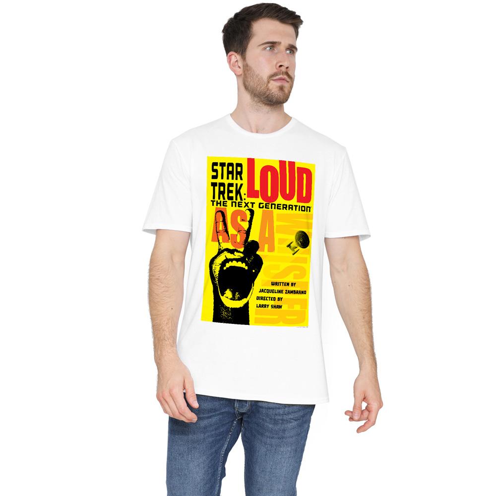 White - Lifestyle - Star Trek Mens The Next Generation Season 2 Episode 5 T-Shirt