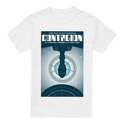 White - Front - Star Trek Mens The Next Generation Season 2 Episode 11 T-Shirt